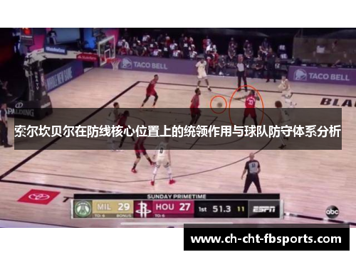 索尔坎贝尔在防线核心位置上的统领作用与球队防守体系分析
